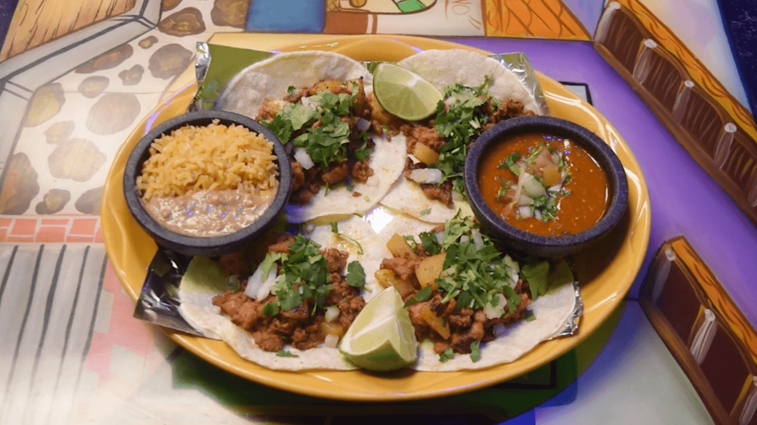 Tacos and Rice